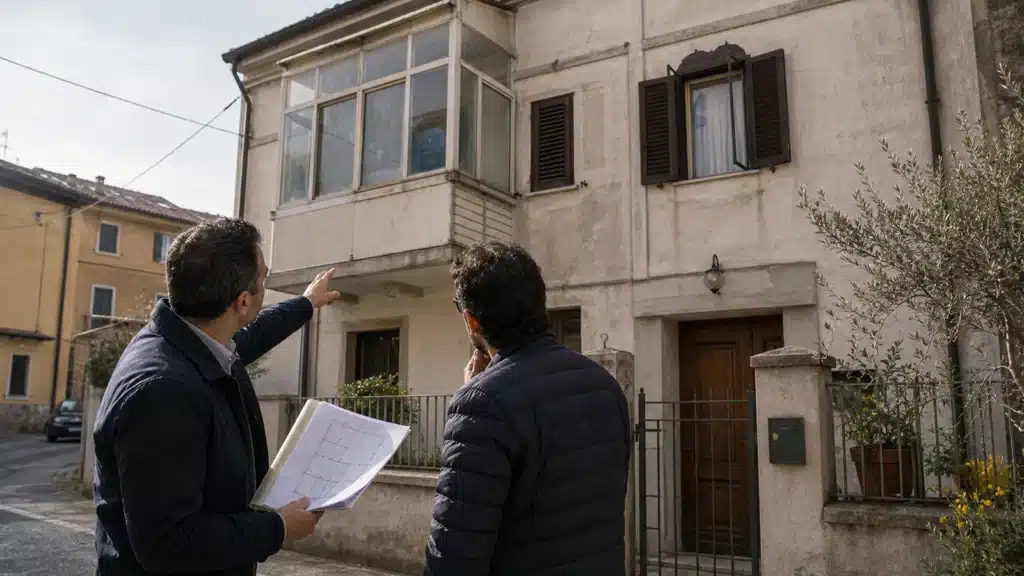 Sopralluogo tecnico per verifica abuso edilizio prima dell'acquisto di una casa