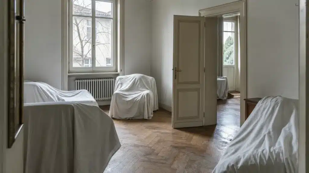 Casa di famiglia ereditata con lavori edilizi da regolarizzare
