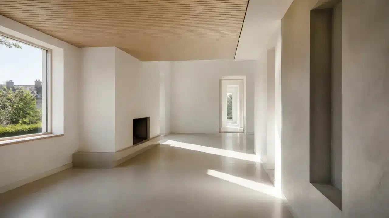 Locale vuoto e luminoso pronto per un cambio di destinazione d'uso senza opere